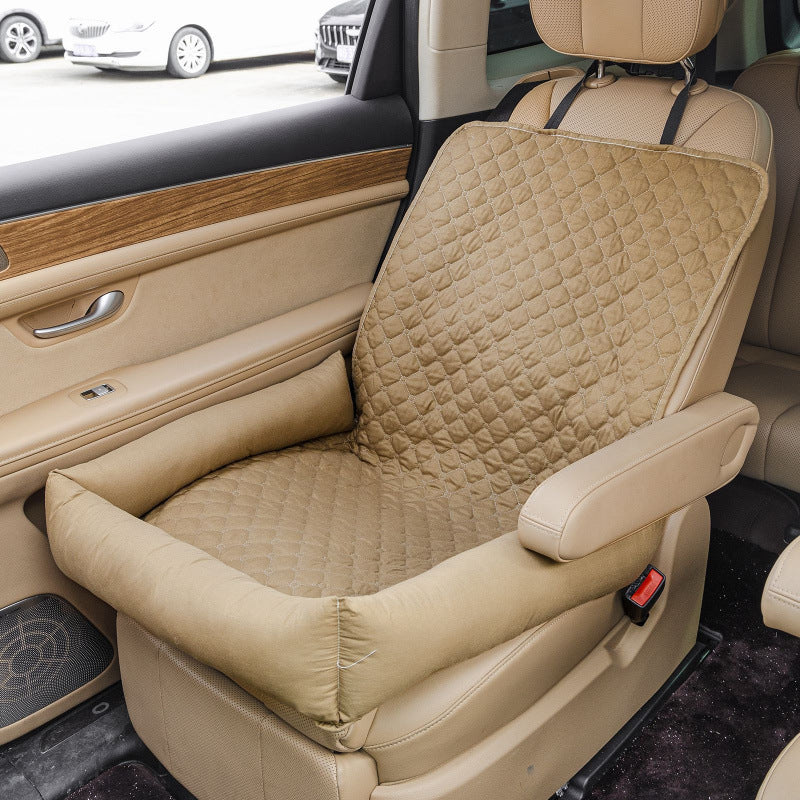 Waterproof Pet Car Seat Cover & Nest: Anti - Dirty for Medium & Small Dogs/Cats - Purrfect Pet Kingdom