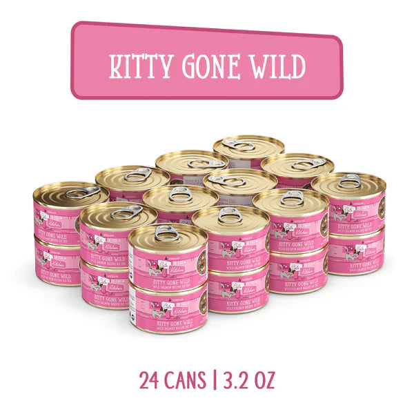 Cats in the Kitchen Kitty Gone Wild Wild Salmon Recipe Au Jus - Wet Cat Food - The Family Pet