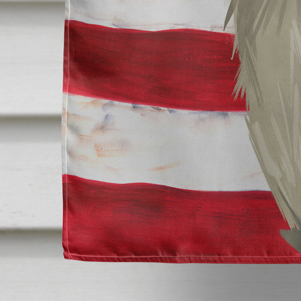 Norrbottenspets Dog American Flag Flag Canvas House Size CK6628CHF