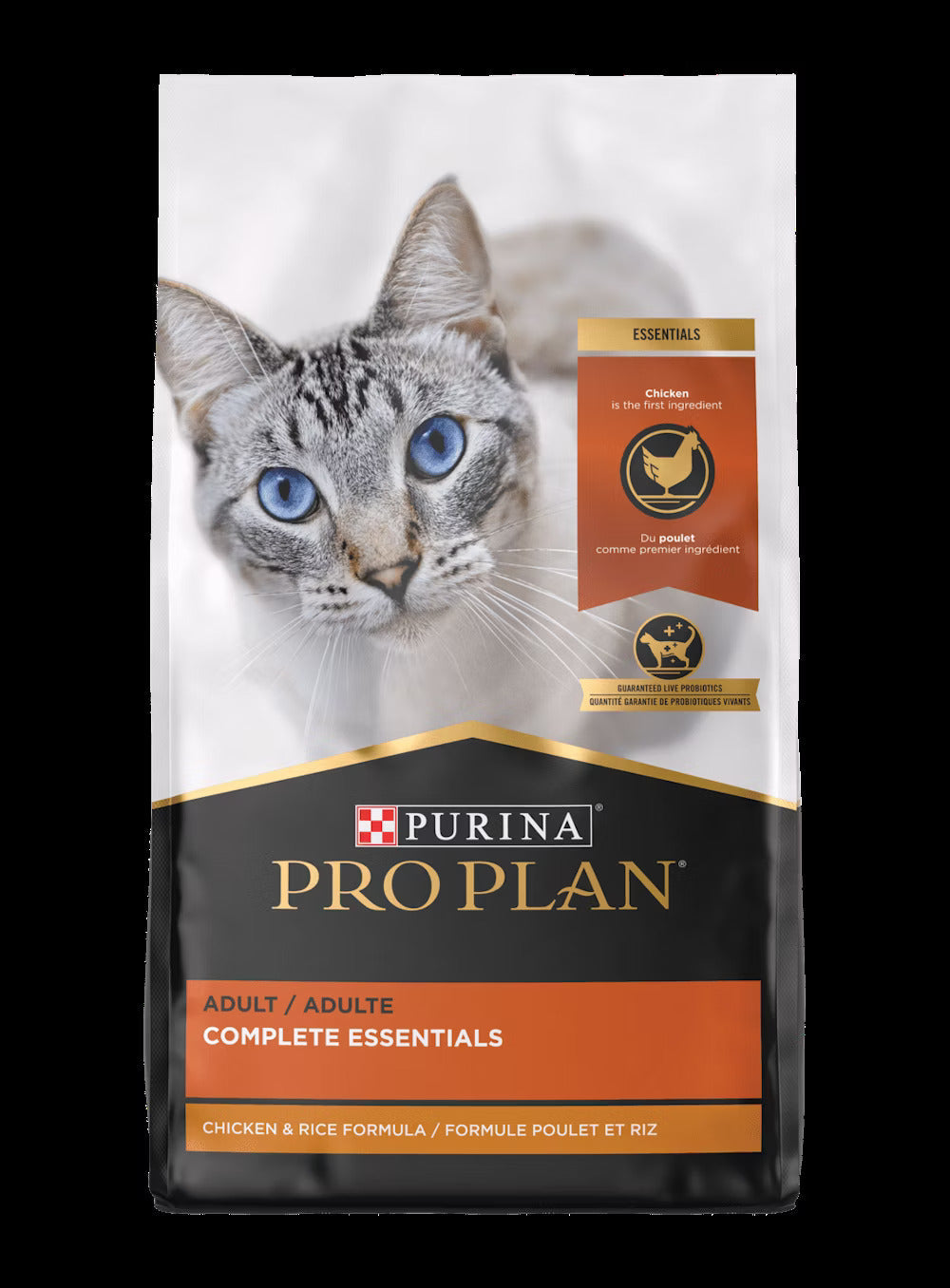 Pro Plan Adult Complete Essentials Chicken & Rice Formula Dry Cat Food (3.5lb) - Dry Cat Food - The Family Pet