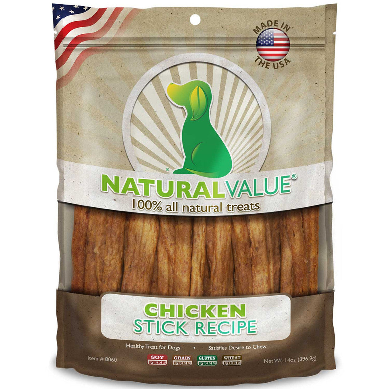 Loving Pets Natural Value Chicken Sticks Dog Treats (14oz) - Dog Treats - The Family Pet