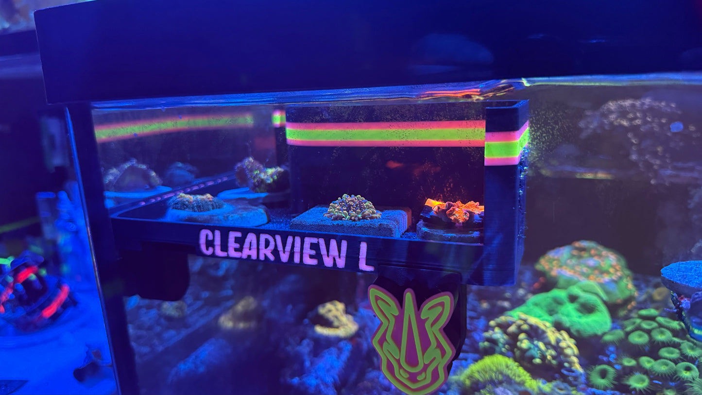 ClearView L – Rhino’s Reef Premium 3D-Printed Reef Accessory