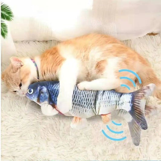 Cat Toy USB Charger Interactive Flopping Fish