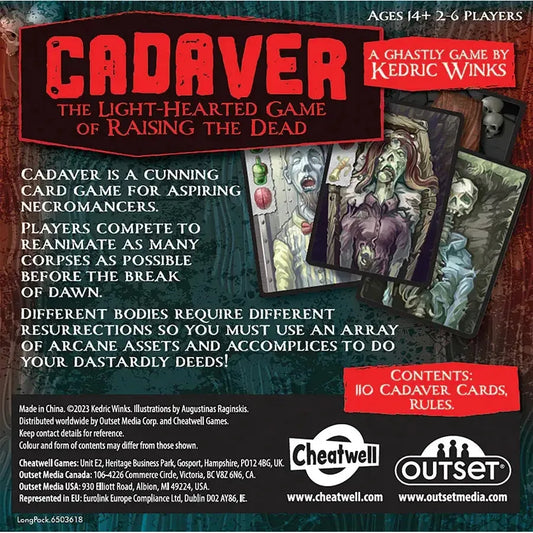 Cadaver - A Cunning Card Game for Aspiring Necromancers - Outset
