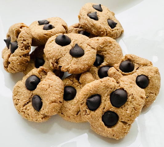 Tootsies & Treats Peanut Butter Carob Chip Cookies 6oz - Tootsies & Treats - The Family Pet