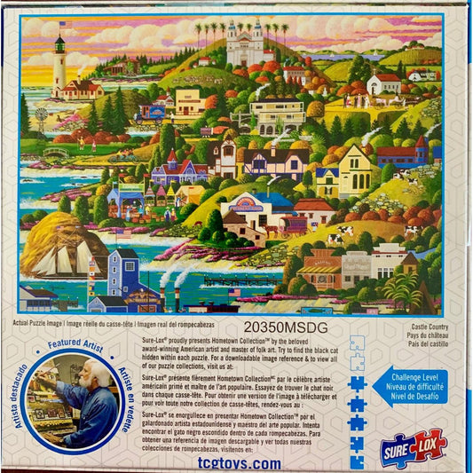 Castle Country Hometown Collection 1000 Piece Jigsaw Puzzle Sure Lox