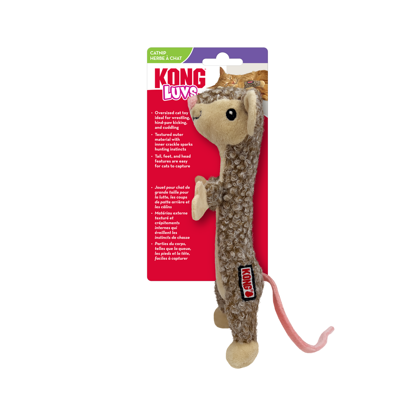 Kong Cat Luvs Mouse - Cat Toy - The Family Pet