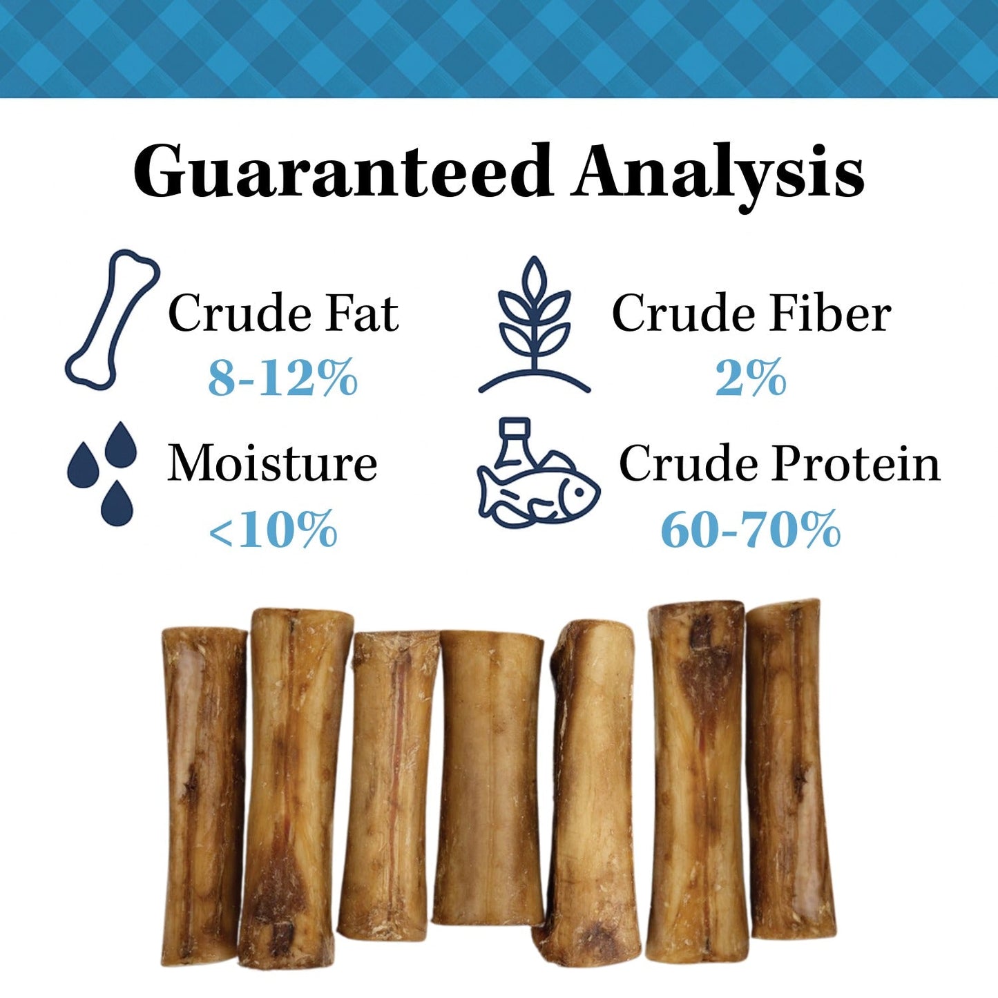 Country Living 5”-6” Beef Center Cut Bones for Dogs – 5 Count Bag – All-Natural, Long-Lasting Dog Chews – Single-Ingredient, High-Protein, Rawhide-Free – Supports Dental Health - Purrfect Pet Kingdom