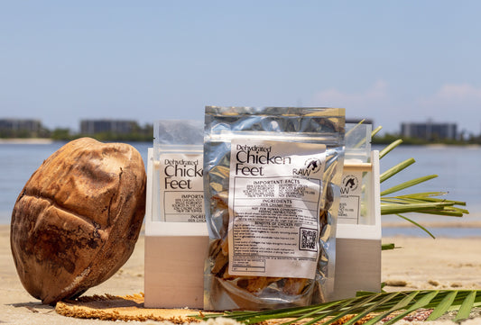 Dehydrated Chicken Feet – 5ct Raw Instincts Natural Chew for