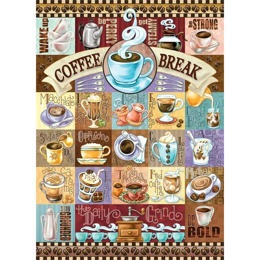 Coffee Break "Something's Amiss!" 1000 Piece Jigsaw Puzzle PuzzleTwist