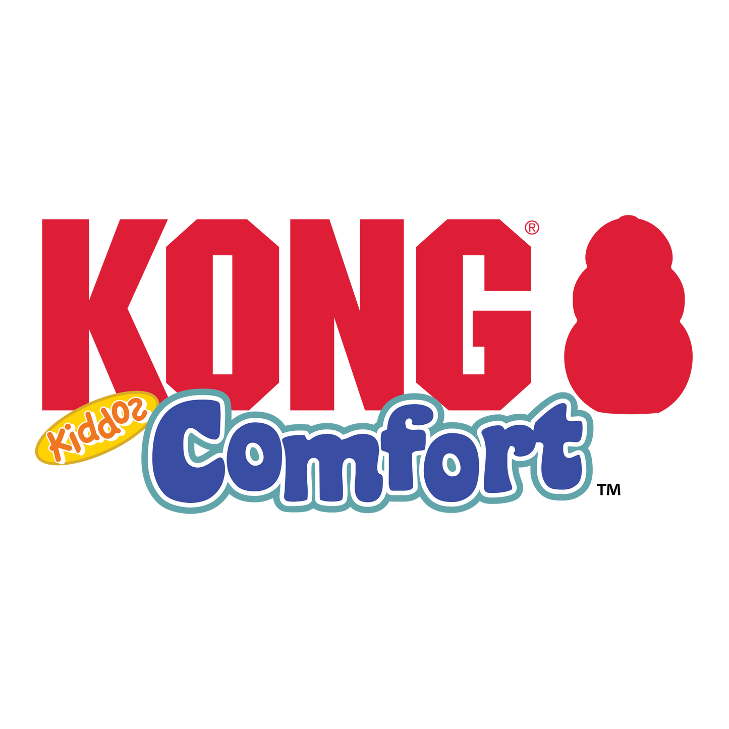 KONG Comfort Kiddos Jumbo Elephant Plush Dog Toy