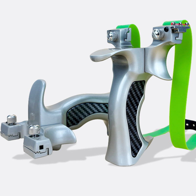 Titanium Alloy Slingsshot Integrated Clip Extended Hand Guard Cover Outdoor Hunting And Shooting Competitive Slingshot - Purrfect Pet Kingdom