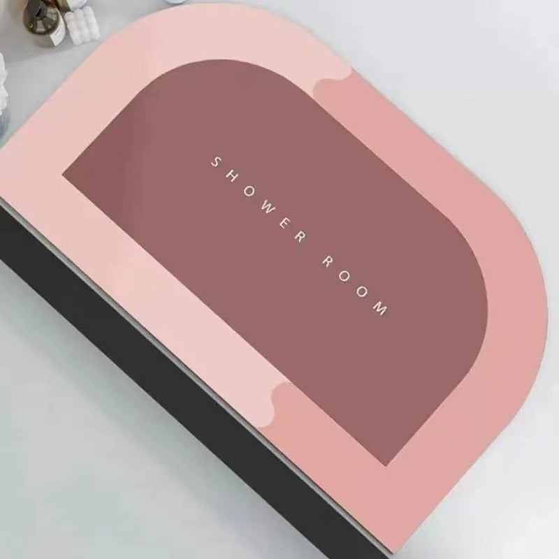 Soft cushion floor mat absorbent foot mat bathroom non-slip quick-drying toilet door carpet bathroom door mat - Purrfect Pet Kingdom