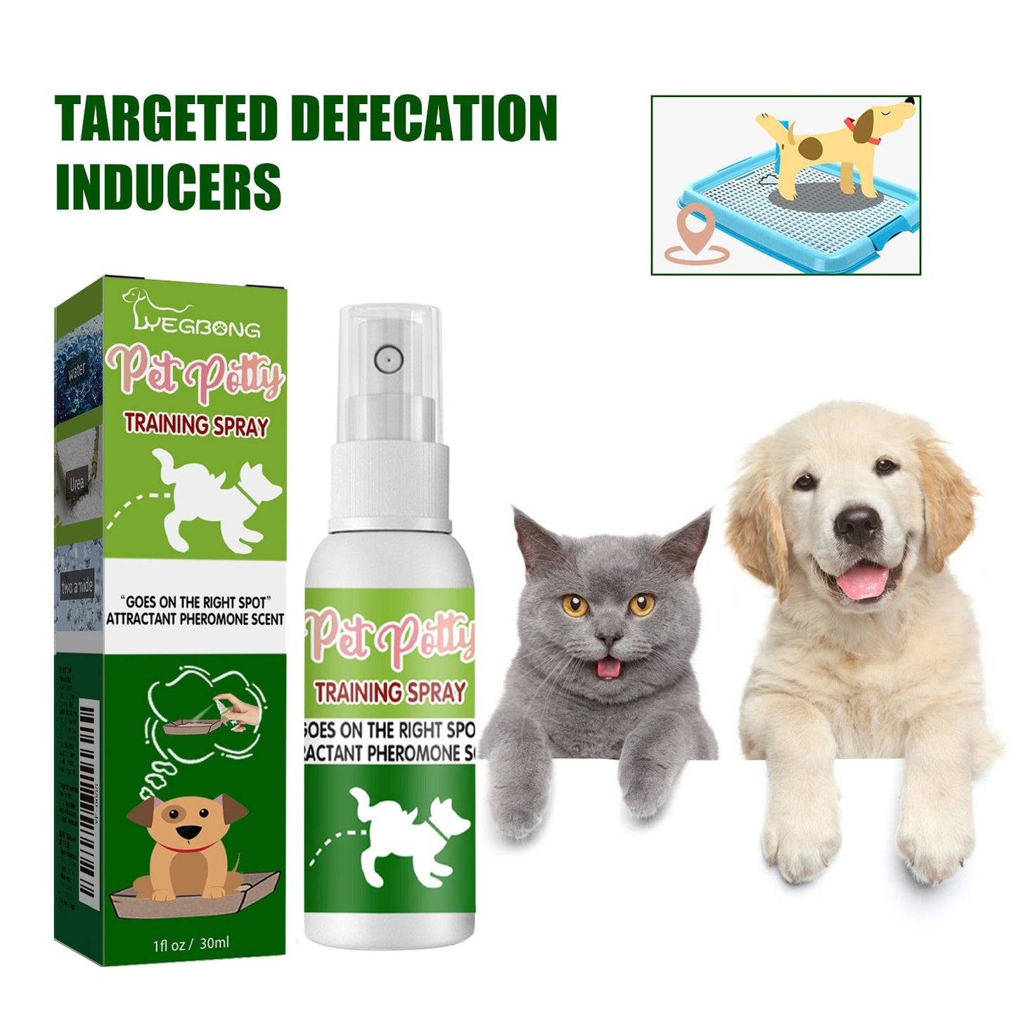 Pet Location Training Agent for Toilet Induction and Waste Positioning - Purrfect Pet Kingdom