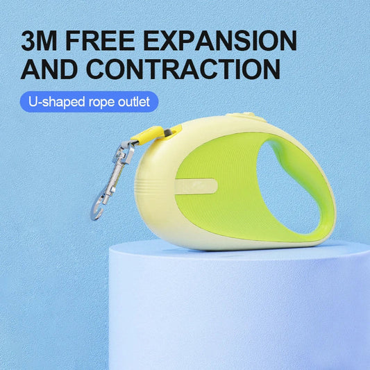 3M Automatic Retractable Pet Leash for Small Dogs & Cats
