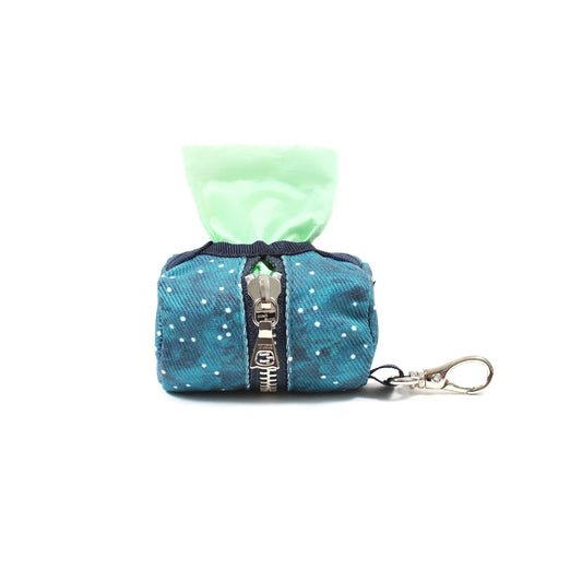 K9 Outdoors Eco-Denim Dog Waste Bag Dispenser for Walks