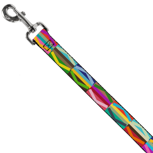 Dog Leash - Geometric10 Multi Color - Dog Leashes - Buckle - Down