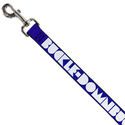 Dog Leash - BUCKLE - DOWN Shapes Blue/White - Dog Leashes - Buckle - Down