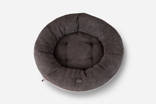 Chestnut Donut Dog Bed