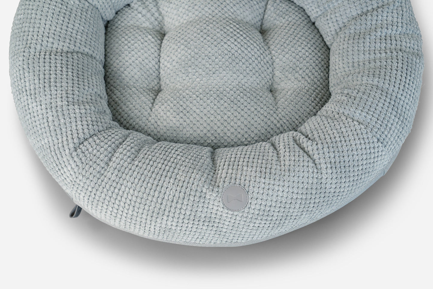 Calming Dog Bed Moonlight Gray Donut for Comfort, Support & - luxury dog bed view 5 for comfort and support