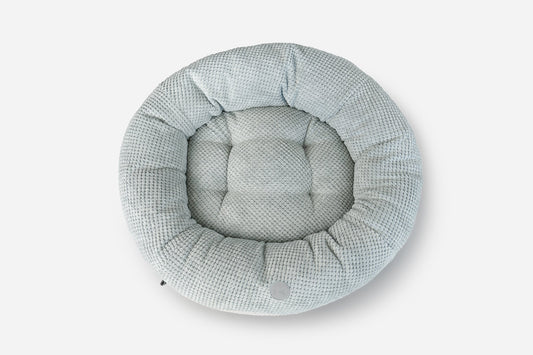 Dog Bed Moonlight Gray Donut Cuddler