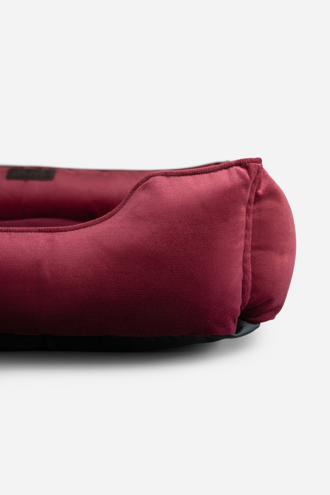 Luxury Dog Bed Vibrant Velvet Sleeper Wine for Comfort, Supp - luxury dog bed view 10 for comfort and support