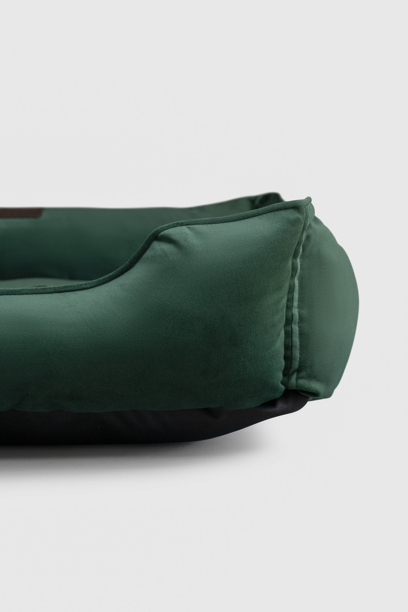 Luxury Dog Bed Classic Velvet Sleeper Green for Comfort, Sup - luxury dog bed view 7 for comfort and support