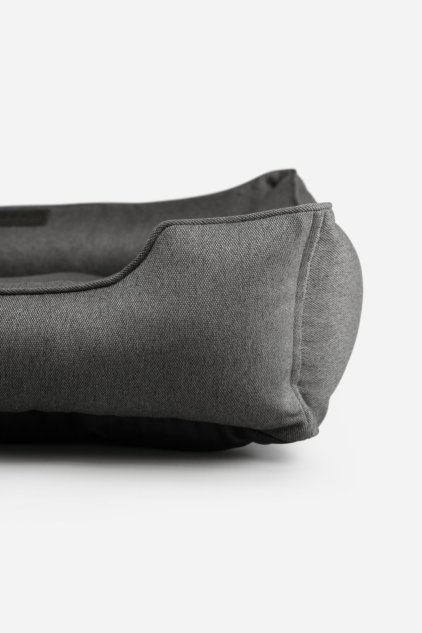 Luxury Dog Bed Cotton Sleeper Gray for Comfort, Support & St - luxury dog bed view 8 for comfort and support