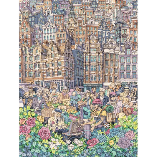 'Dam Charming City 1000 Piece Jigsaw Puzzle NYPC