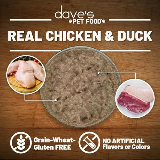 Daves Chicken and Duck recipe in SauceyPate (5.5oz)
