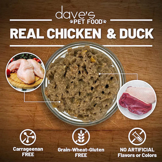 Naturally Healthy Chicken & Duck Dinner Paté Wet Cat Food (5.5oz) - Naturally Healthy Wet Cat Food - The Family Pet
