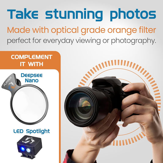 DeepSee Viewer Black Nano 3" - Orange Filter