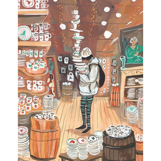 Dish Store 100 Piece Mini Jigsaw Puzzle NYPC