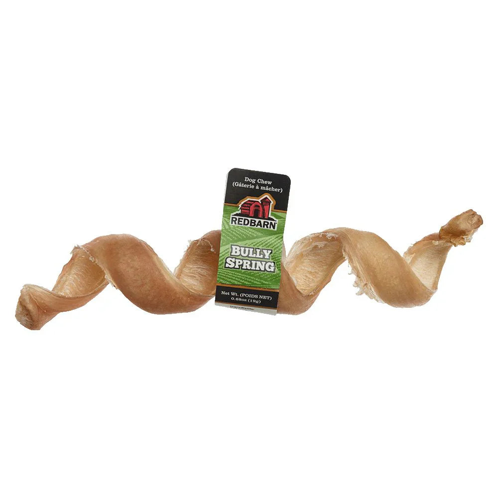 Redbarn Dog Bully Springs (0.68oz) - Dog Chews - The Family Pet