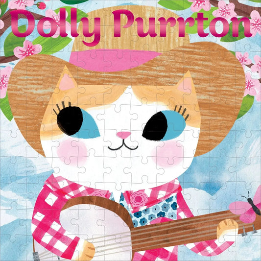 Dolly Purrton Music Cats 100 Piece Jigsaw Puzzle Mudpuppy