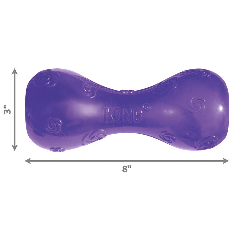 Kong Squeezz Dumbbell Large - Dog Toy - The Family Pet