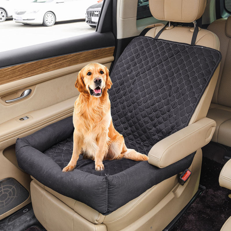 Waterproof Pet Car Seat Cover & Nest: Anti - Dirty for Medium & Small Dogs/Cats - Purrfect Pet Kingdom