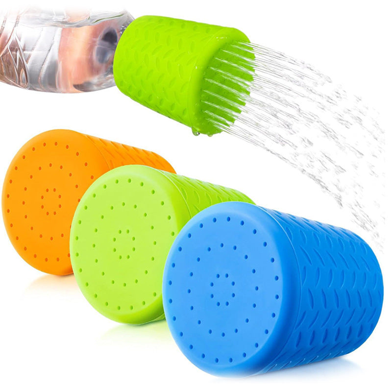Silicone Pet Shower Head Portable Pet Bathing Shower Tool Outdoor Cat and Dog Cleaning Grooming Supplies - Purrfect Pet Kingdom