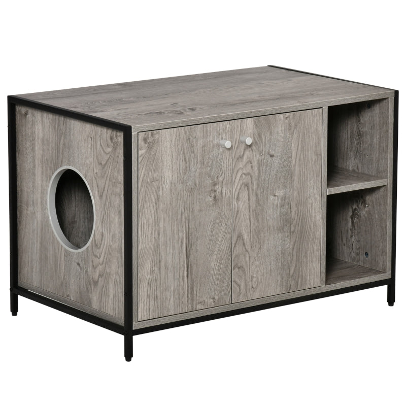 Hidden Cat Litter Box Enclosure