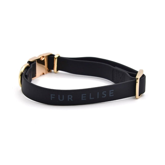 Elise Collar - Noir - Pet Collars - Elise Galleria