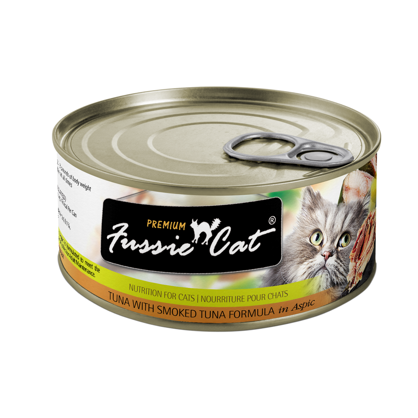 Fussie Cat Premium- Tuna With Smoked Tuna Formula In Aspic
