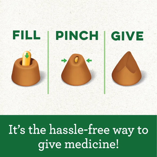 Greenies FELINE GREENIES Salmon Flavored Pill Pockets - Greenies Cat Treats - The Family Pet