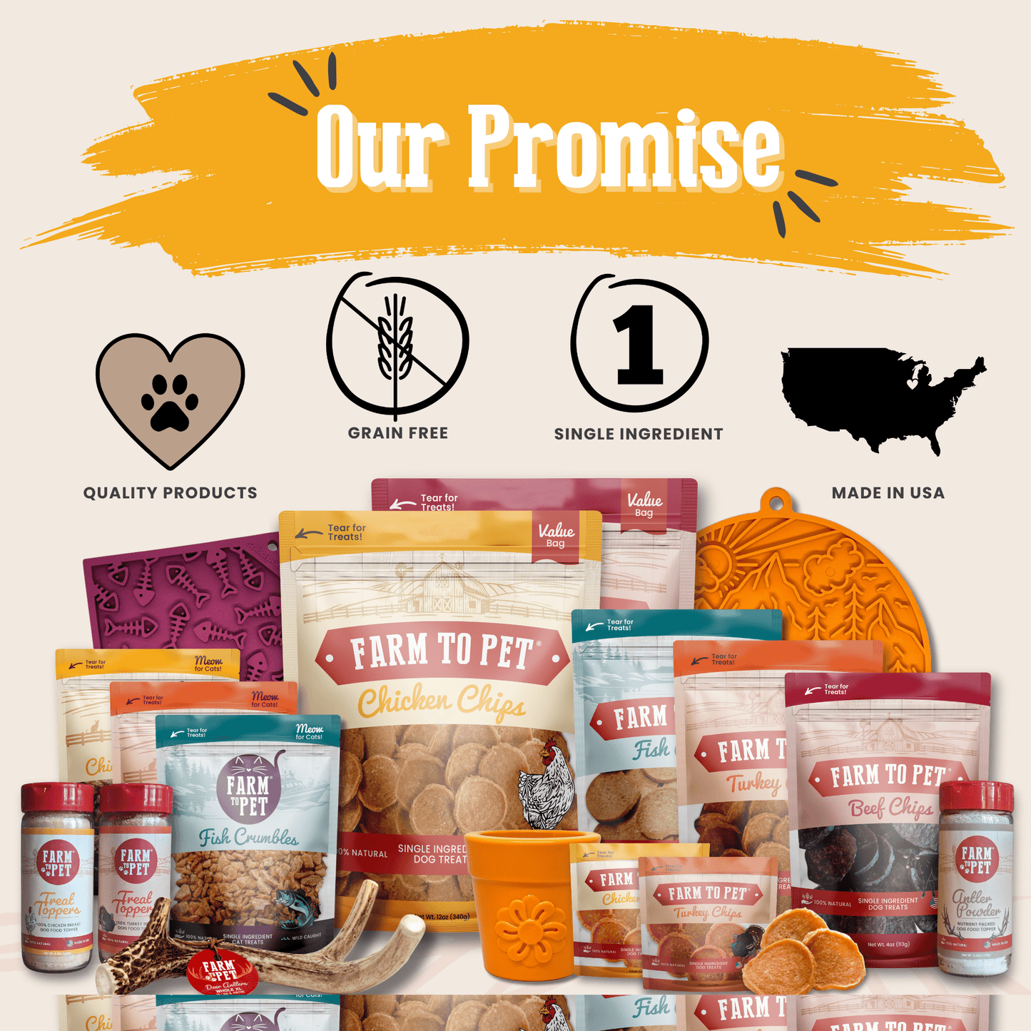 Dog Food Topper Bundle Chicken Turkey 2-Pack 8oz ๐