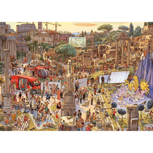 Fashion Shoot 2000 Piece Jigsaw Puzzle Heye