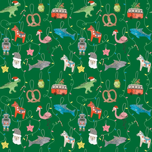 "Fun Ornaments" Dog Bandana