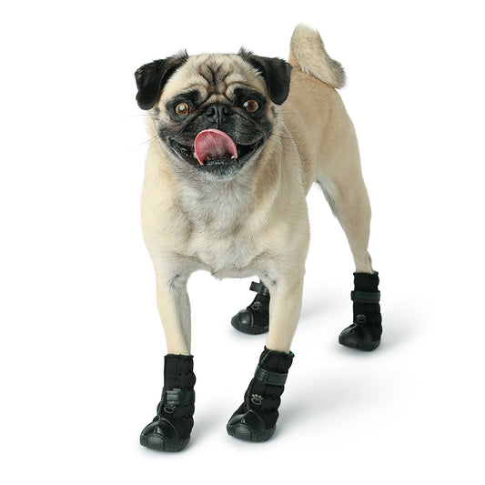 Elasto Fit Dog Boots Black Dog Apparel Premium Pet Supply - detail view