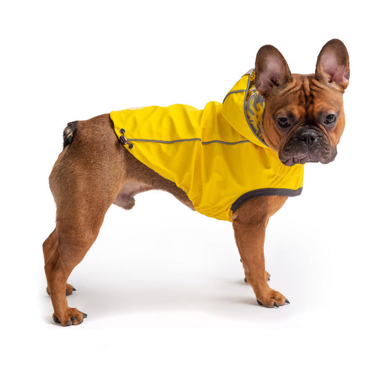 Reversible Elasto Fit Raincoat Yellow Dog Apparel Premium - detail view