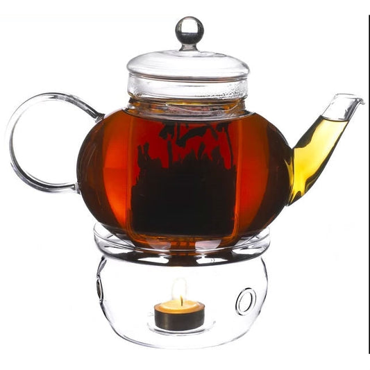 Borosilicate Glass 1.32 Quart Teapot with Removable Infuser - Kitchen > Teapots - HomePacific
