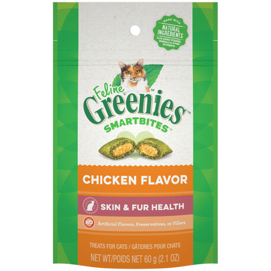 Greenies Smartbites Cat Treats - 2.1 oz