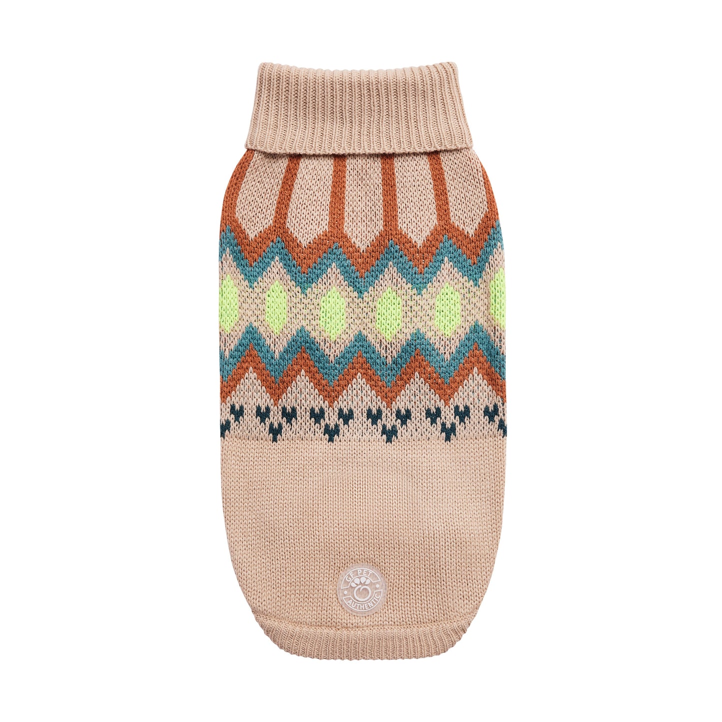 Heritage Sweater - Sand - GF Pet.us - 3XS - GS470F2 - SD - 3XS
